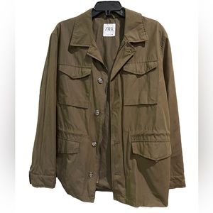 Zara Men’s brown coat. Size L